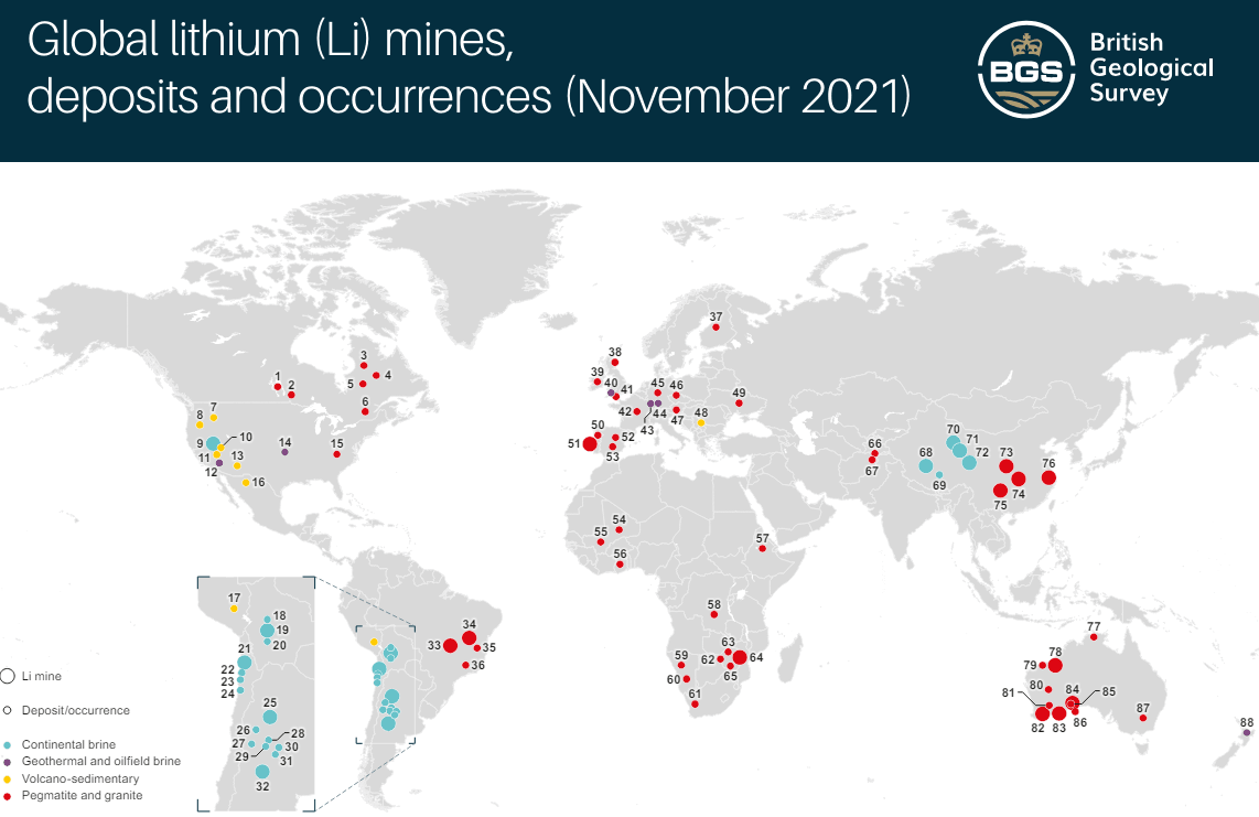 The Global Lithium Market: Mines, Supply, and Demand - Lithium Battery Power, LLC