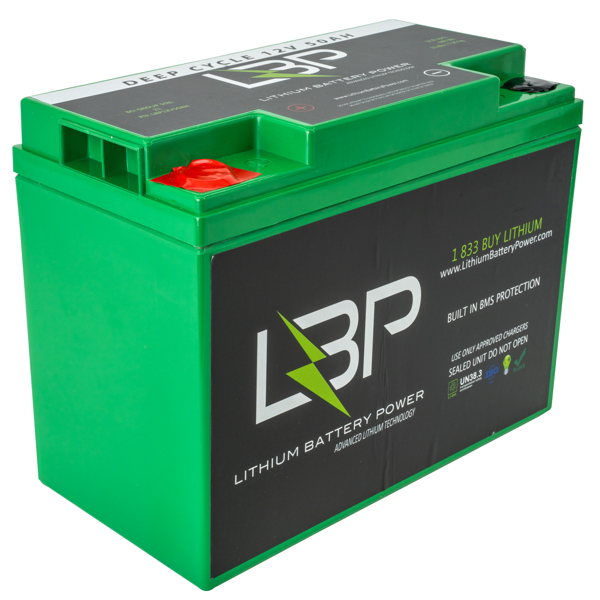 LBP 12V 50Ah Lithium Battery
