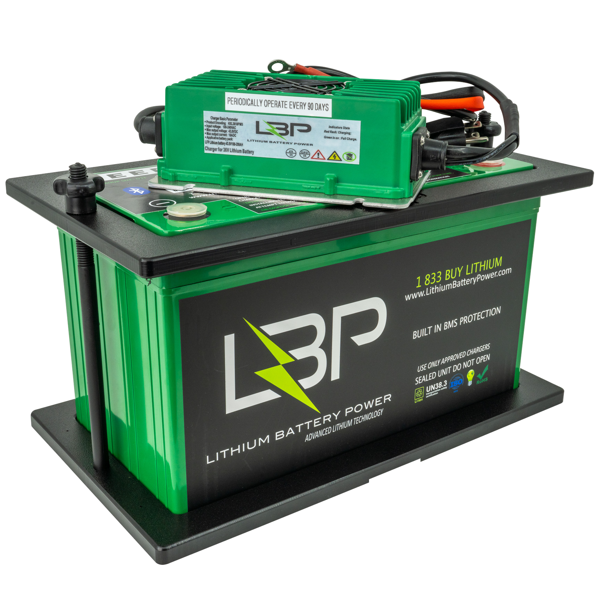 LBP 36V 60Ah Trolling Motor Lithium Battery Kit