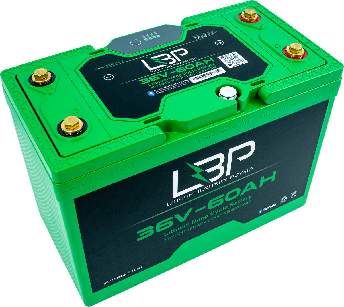 LBP 36V60Ah- Deep Cycle Lithium Battery- New V1G