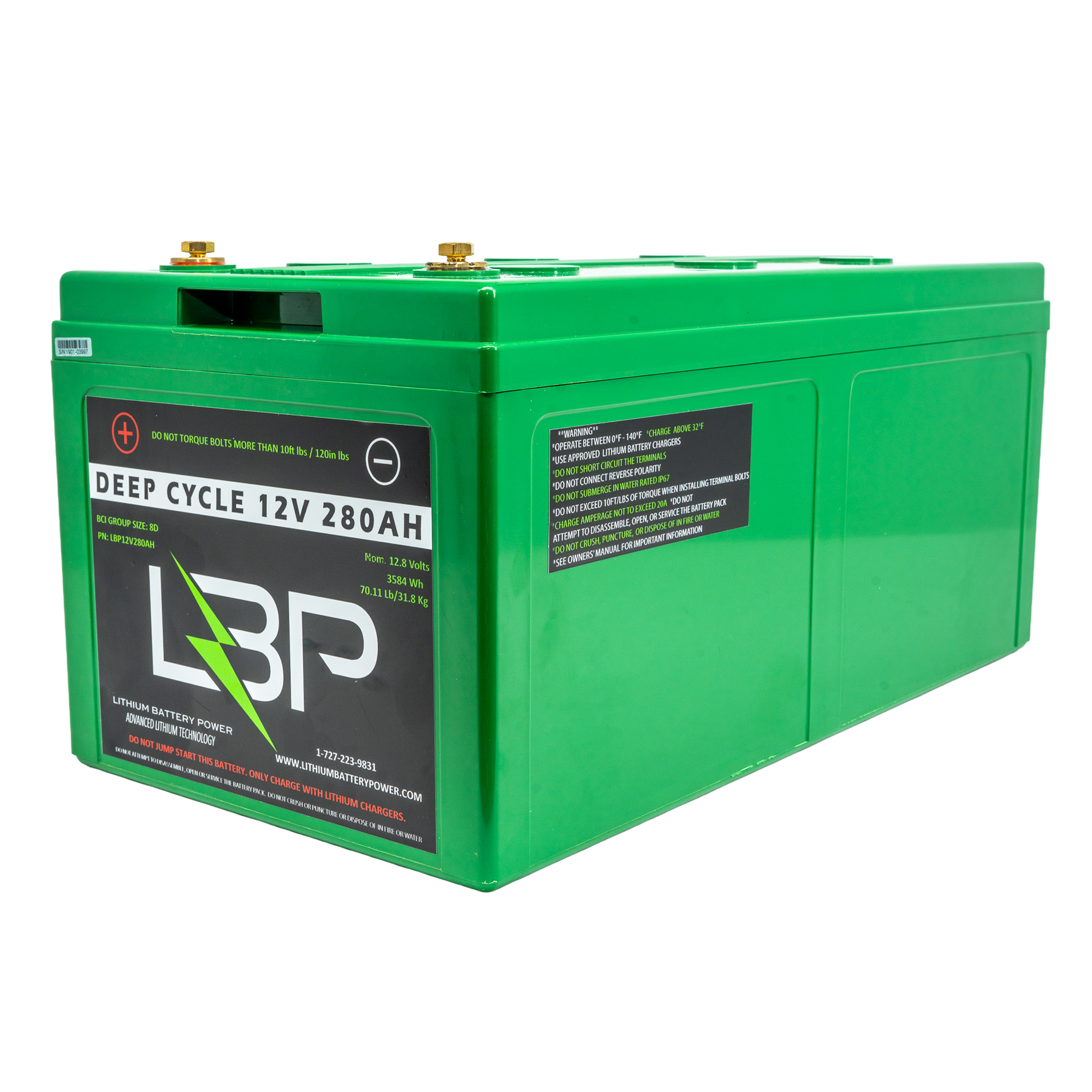 LBP 12V 280Ah Lithium Battery