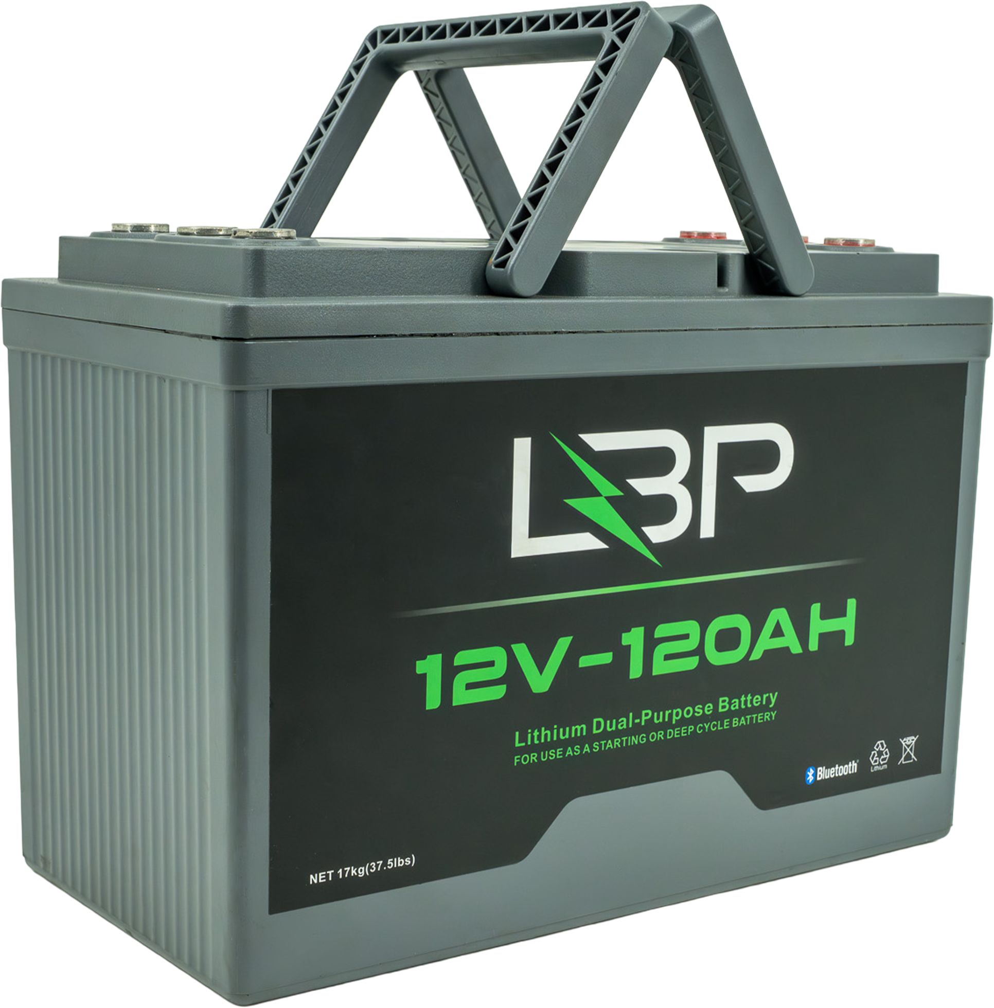 LBP 12V 120 Ah Dual Purpose Battery KIt