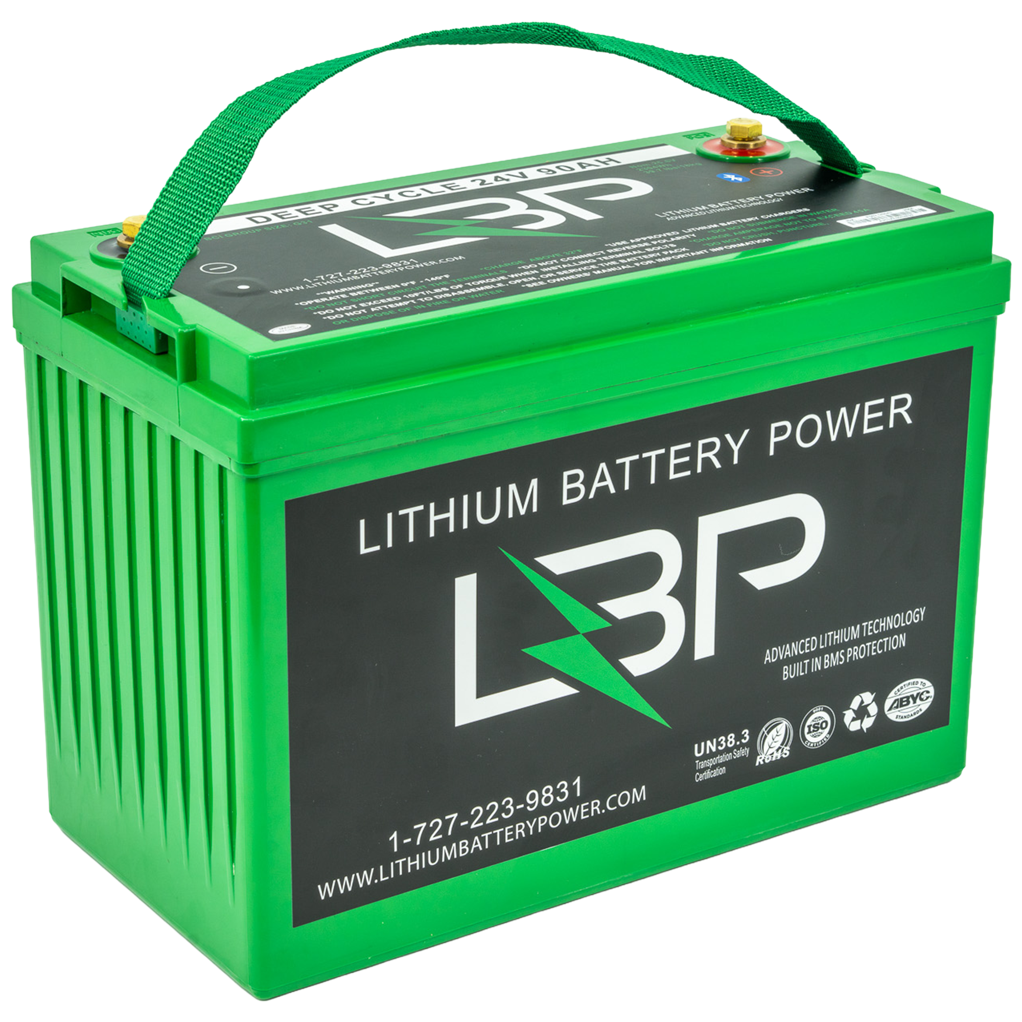 24V90Ah- Deep Cycle Lithium Battery