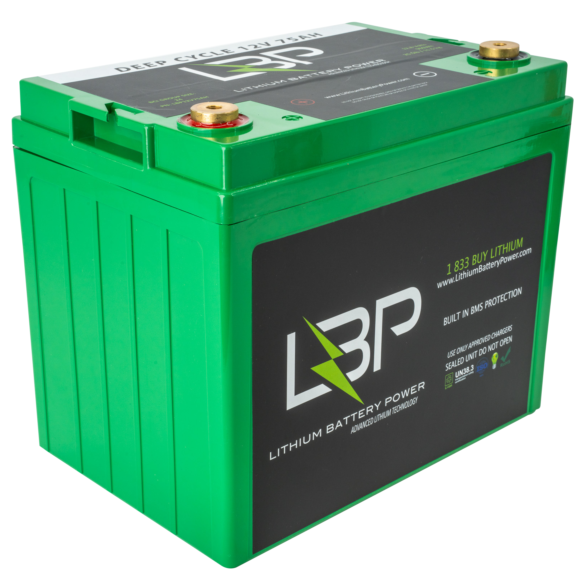 LBP 12V 75Ah Lithium Battery