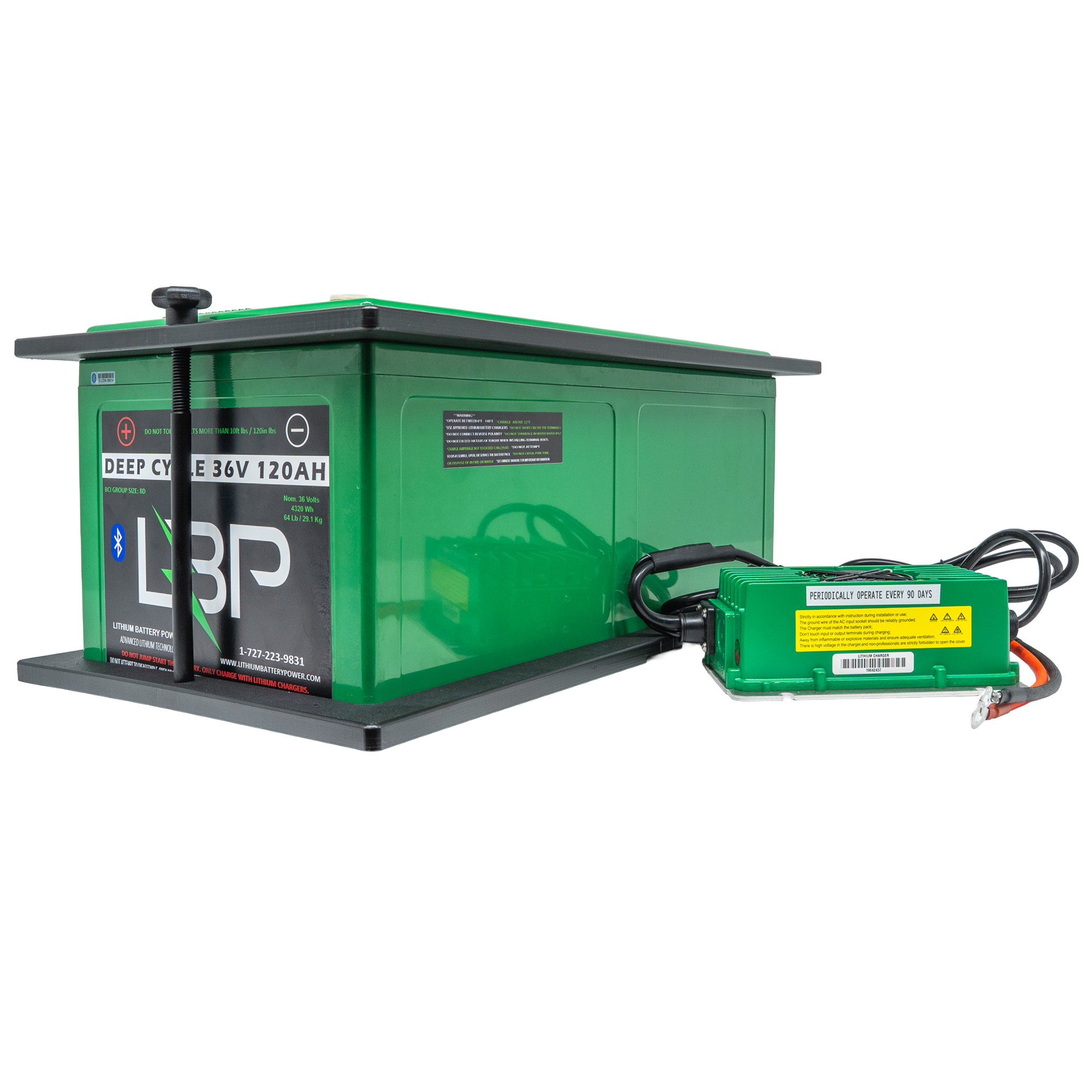 LBP 36V 120Ah Trolling Motor Lithium Battery Kit