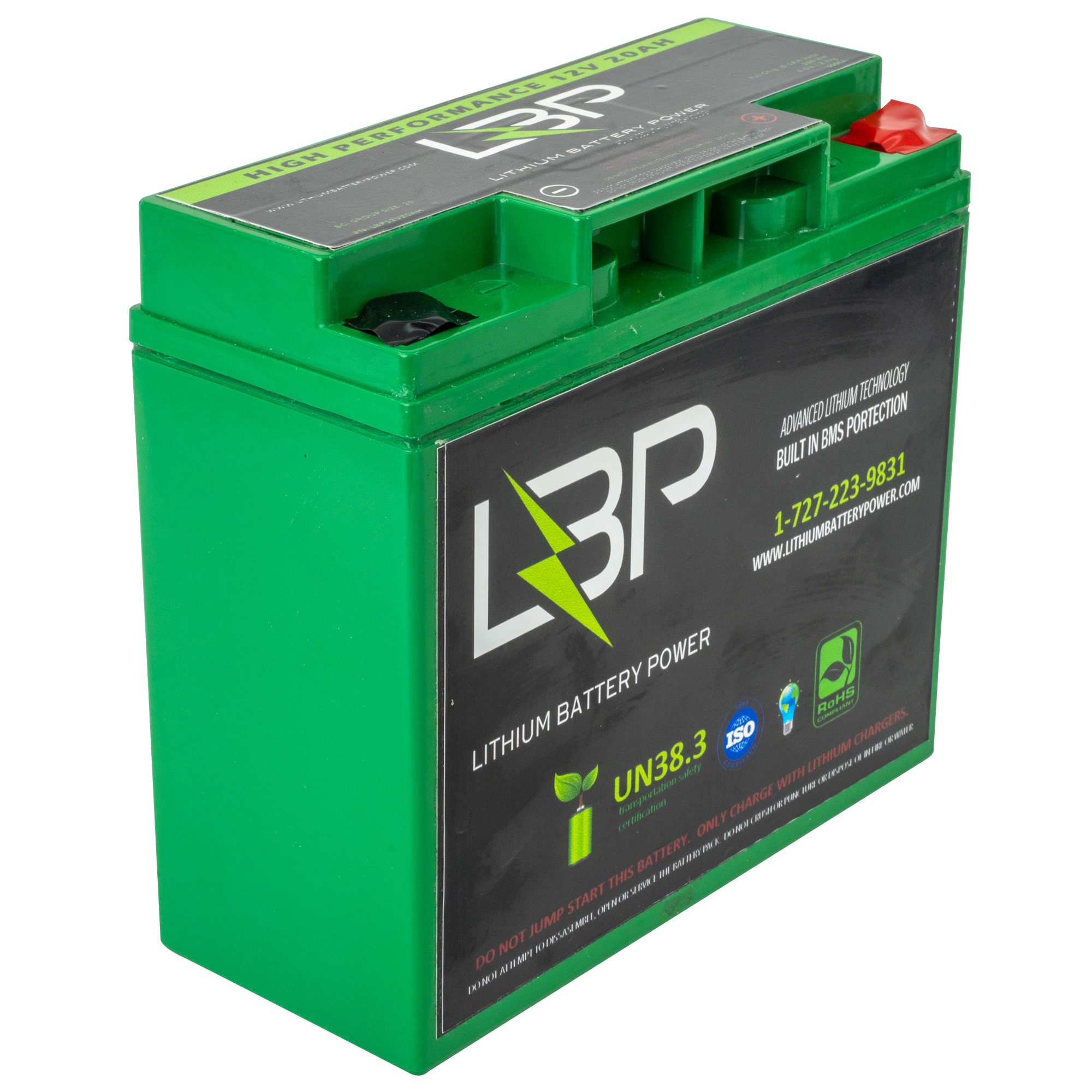 LBP 12V 20Ah High Performance Lithium Battery