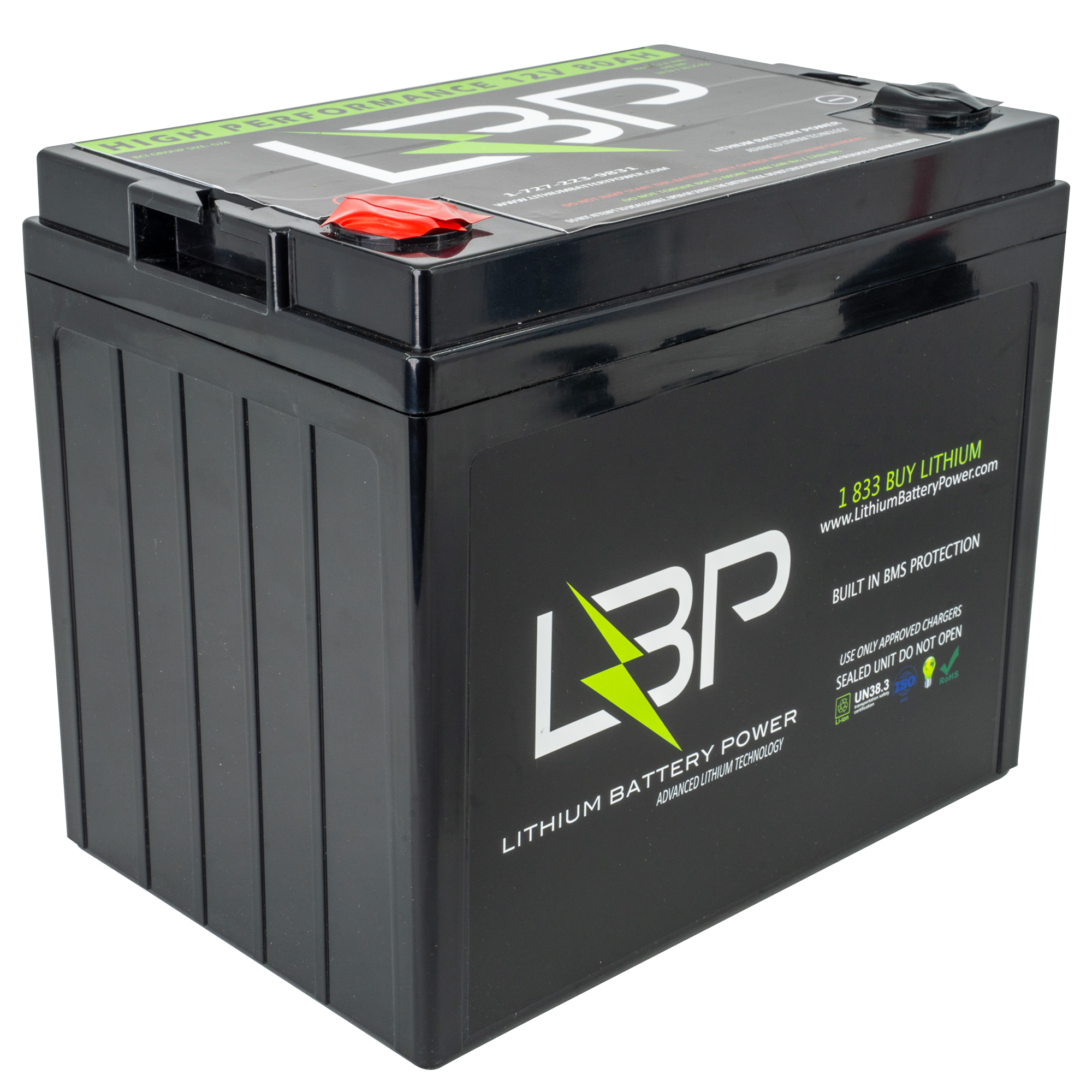 LBP 12V 80Ah High Performance Lithium Battery