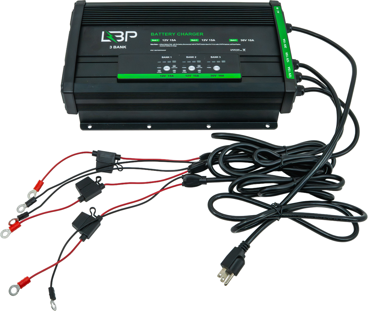 LBP 36V/12V/12V Triple Bank Charger