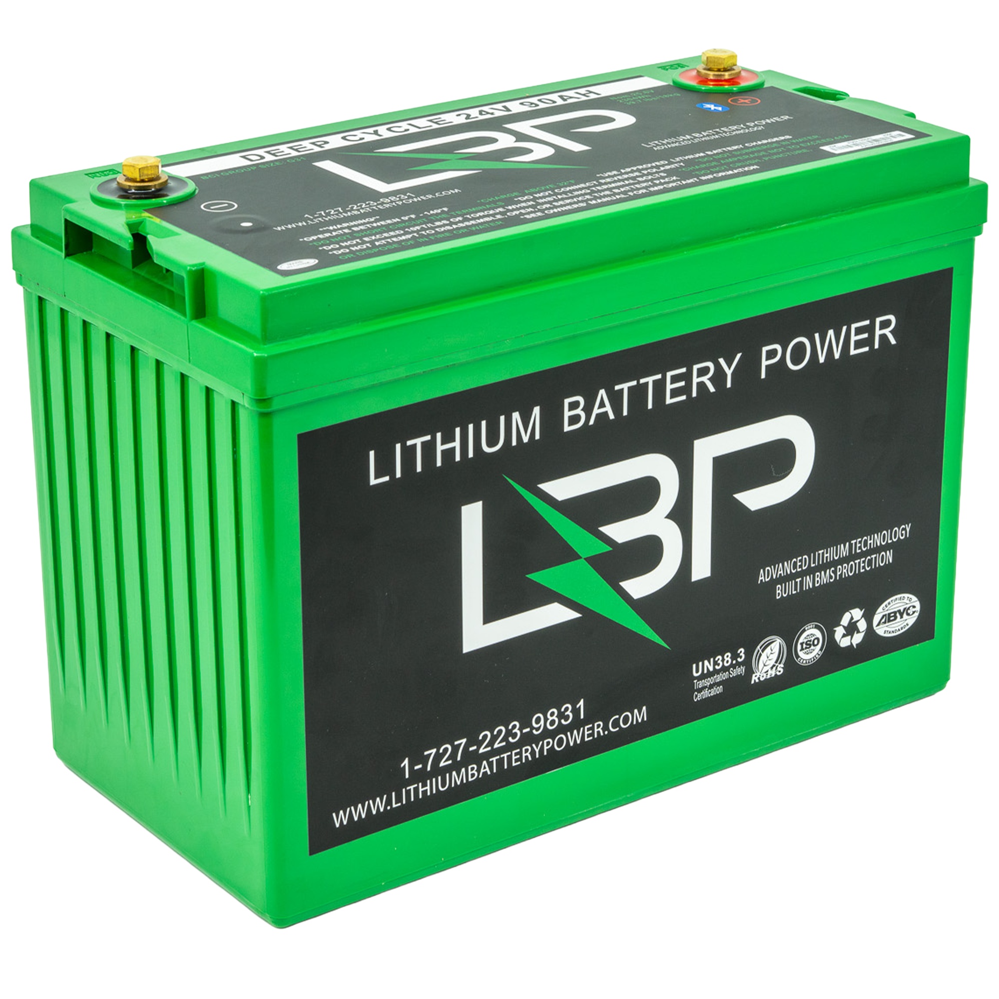 24V90Ah- Deep Cycle Lithium Battery