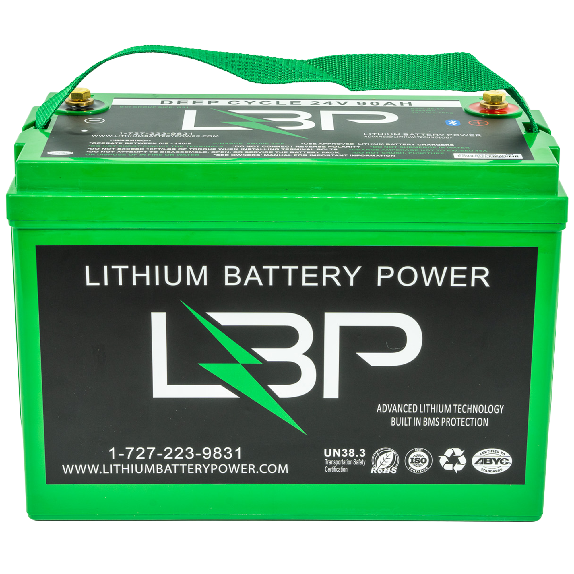 24V90Ah- Deep Cycle Lithium Battery