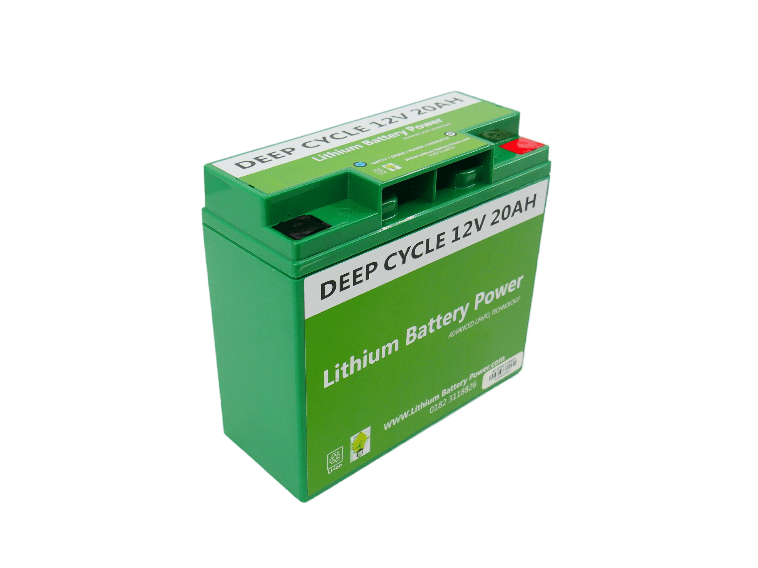 LBP 12V 20Ah ECO Lithium Battery – Compact, eco-friendly deep cycle lithium battery with advanced Battery Management System (BMS) for reliable performance